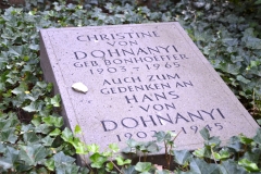 Dorotheenstädtischer Friedhof: Das Dohnanyi-Grab