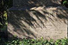 Dorotheenstädtischer Friedhof: Johann Gottlieb Fichte