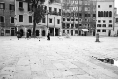 Vendig: Gondoliere mit Hund