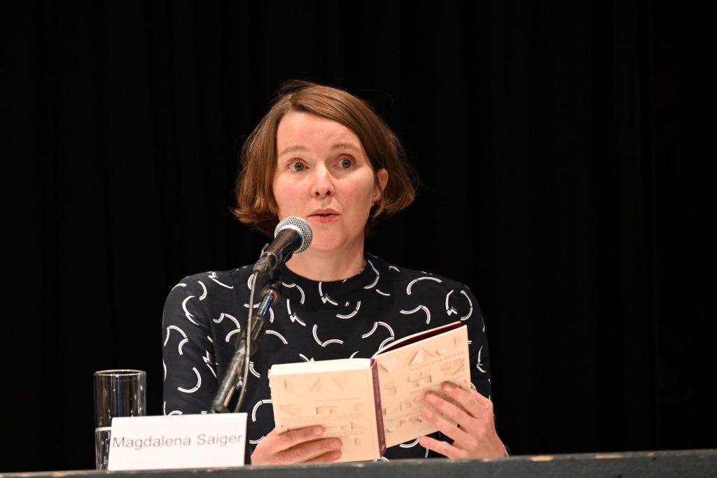 Franz-Tumler-Literaturpreis: Magdalena Saiger liest aus »Was ihr nicht seht«